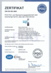 Zertifikate EN ISO 9001